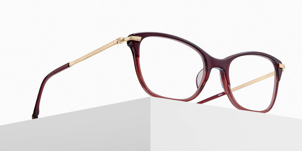 Matsuda M2065 51 - Bordeaux Gradient-Brushed Gold #id:m2065bordeauxgradientbrushedgoldclearlensoptical_s:100105