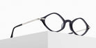 Matsuda M2066 47 - Black/Palladium White #id:m2066blackpalladiumwhiteclearlensoptical_s:100105