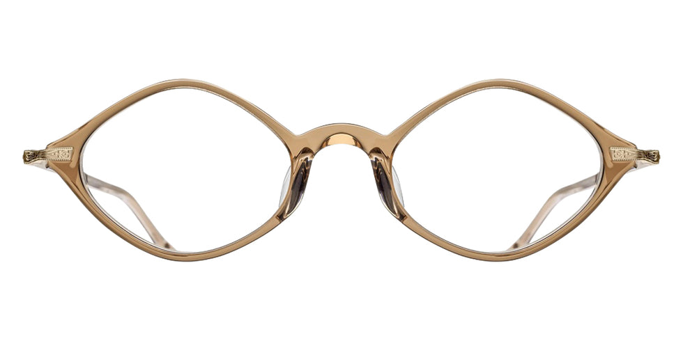 Matsuda M2066 47 - Caramel/Brushed Gold #id:m2066caramelbrushedgoldclearlensoptical_s:102100