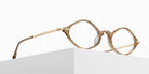 Matsuda M2066 47 - Caramel/Brushed Gold #id:m2066caramelbrushedgoldclearlensoptical_s:102105