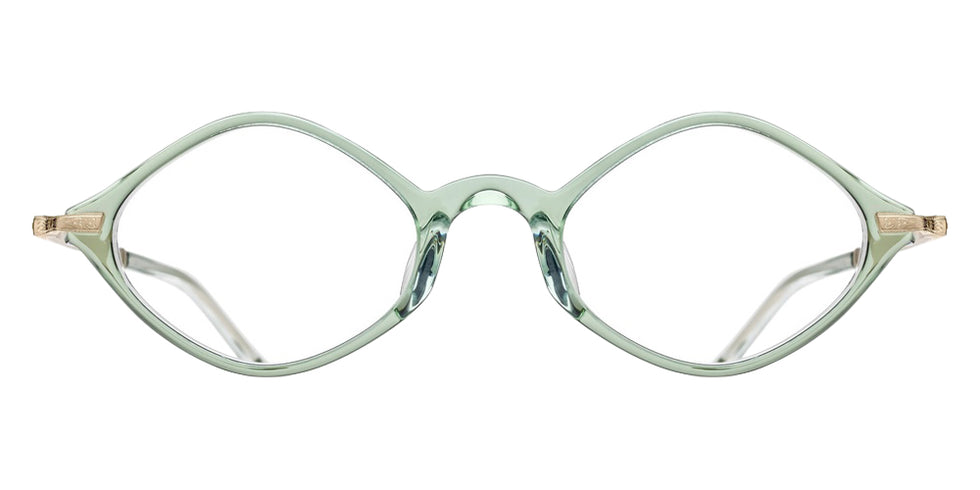 Matsuda M2066 47 - Mint Green/Pale Gold #id:m2066mintgreenpalegoldclearlensoptical_s:104100