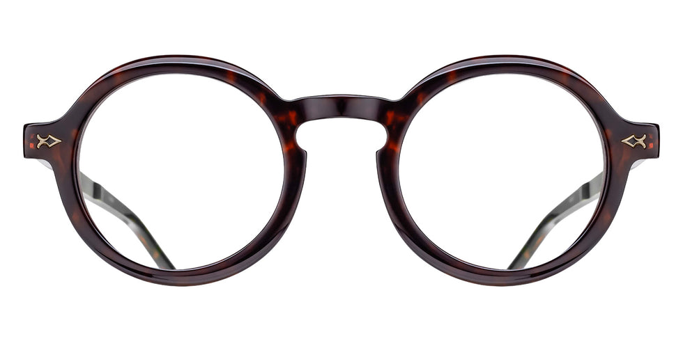 Matsuda M2067 46 - Dark Tortoise/Antique Gold #id:m2067darktortoiseantiquegoldclearlens46_s:100100