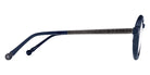 Matsuda M2067 46 - Matte Navy/Antique Silver #id:m2067mattenavyantiquesilverclearlens46_s:102110