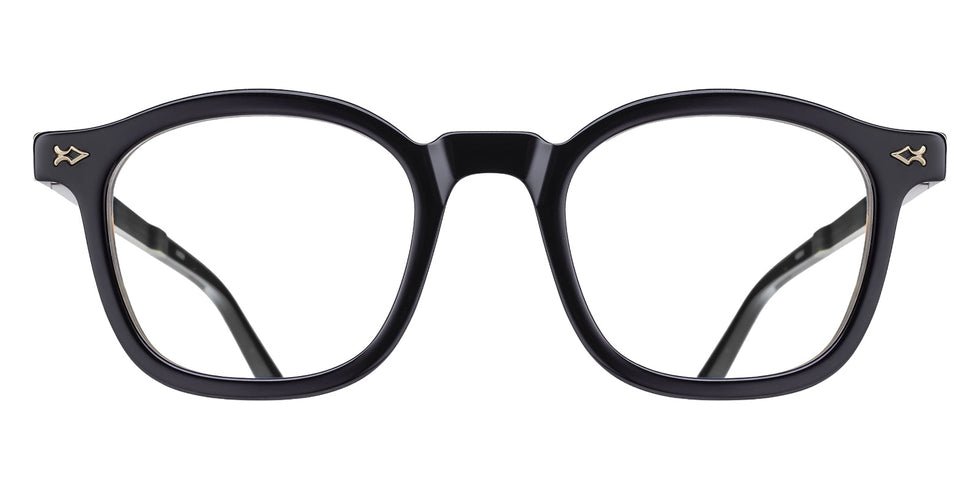 Matsuda M2068 48 - Black/Matte Ruthenium #id:m2068blackmatterutheniumclearlens48_s:100100