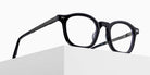 Matsuda M2068 48 - Black/Matte Ruthenium #id:m2068blackmatterutheniumclearlens48_s:100105