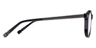 Matsuda M2068 48 - Black/Matte Ruthenium #id:m2068blackmatterutheniumclearlens48_s:100110