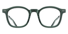 Matsuda M2068 48 - Bottle Green/Brushed Silver #id:m2068bottlegreenbrushedsilverclearlens48_s:104100