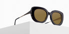 Matsuda M2069 49 - Black / Brown #id:m2069blackbrownsunglass_s:100105