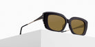 Matsuda M2070 53 - Black / Brown #id:m2070blackbrownsunglass_s:100105