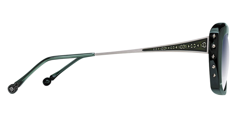 Matsuda M2070 53 - Bottle Green / Blue Gray Gradient #id:m2070bottlegreenbluegreygradientsunglass_s:102110