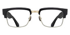 Matsuda M2071 53 - Matte Black/Brushed Gold #id:m2071matteblackbrushedgoldclearlens53_s:104100