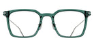 Matsuda M2074 49 - Bottle Green/Brushed Silver #id:m2074bottlegreenbrushedsilverclearlens49_s:104100