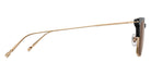 Matsuda M2075 49 - Matte Black-Brushed Gold / Brown #id:m2075matteblackbrushedgoldbrownsunglass_s:102110
