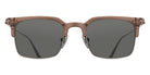 Matsuda M2075 49 - Taupe-Antique Silver / Gray #id:m2075taupeantiquesilvergreysunglass_s:100100