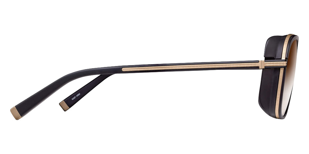 Matsuda M3023-V2 58 - Matte Gold/Matte Black / Brown Gradient #id:m3023v2mattegoldmatteblackbrowngradientsunglass_s:106110