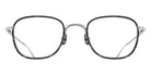 Matsuda M3090-I 50 - Brushed Silver/Khaki Tortoise #id:m3090ibrushedsilverkhakitortoiseclearlens50_s:106100