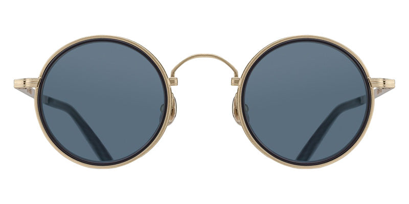 Matsuda M3100-I 45 - Brushed Gold/Matte Black / Blue Gray #id:m3100ibrushedgoldmatteblackbluegrey45_s:102100