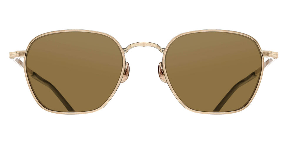 Matsuda M3101 Sun 52 - Brushed Gold-Green / Brown Gradient #id:m3101brushedgoldgreenbrowngradientsunglass_s:100100