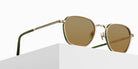Matsuda M3101 Sun 52 - Brushed Gold-Green / Brown Gradient #id:m3101brushedgoldgreenbrowngradientsunglass_s:100105
