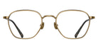 Matsuda M3101 52 - Brushed Gold-Green #id:m3101brushedgoldgreenclearlensoptical_s:102100