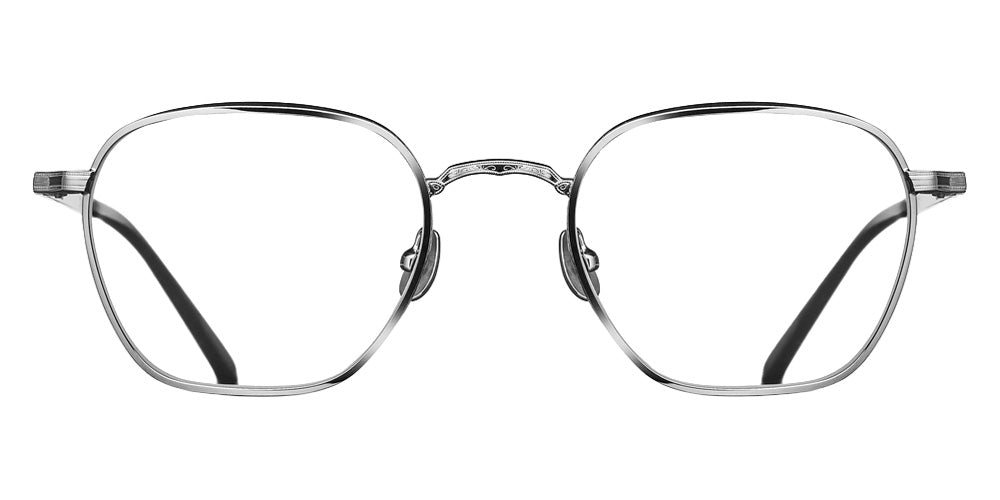 Matsuda M3101 52 - Palladium White-Matte Black #id:m3101palladiumwhitematteblackclearlensoptical_s:100100