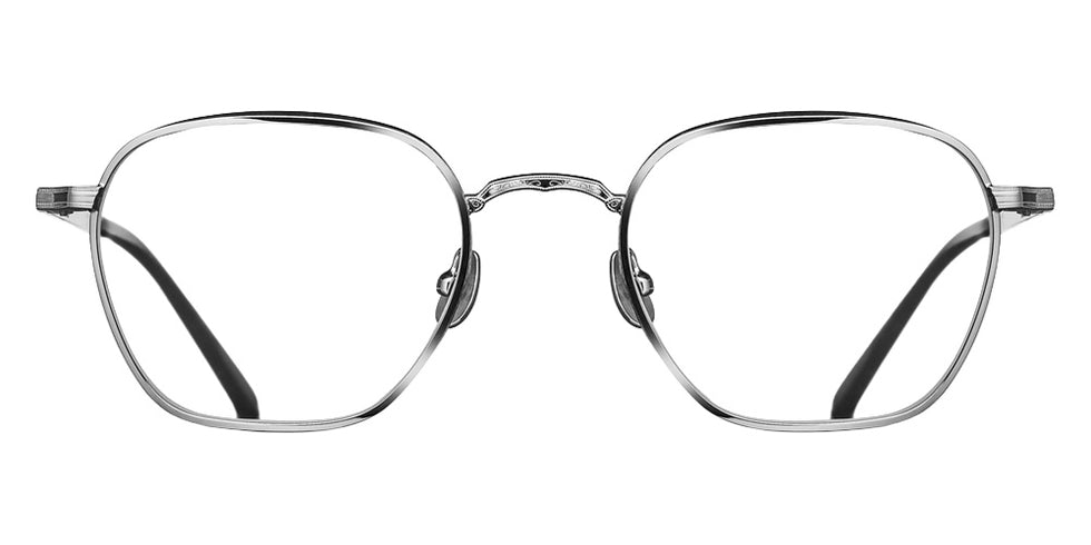 Matsuda M3101 52 - Palladium White-Matte Black #id:m3101palladiumwhitematteblackclearlensoptical_s:100100