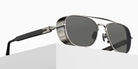 Matsuda M3115 55 - Antique Silver/Smokey Olive / Gray #id:m3115antiquesilversmokeyolivegrey55_s:100105