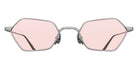 Matsuda M3138 49 - Brushed Silver / Café Pink #id:m3138brushedsilvercafpink49_s:100100