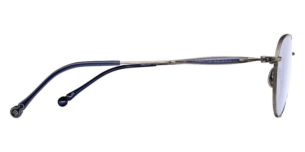 Matsuda M3139 57 - Antique Silver / Café Blue #id:m3139antiquesilvercafbluesunglass_s:100105