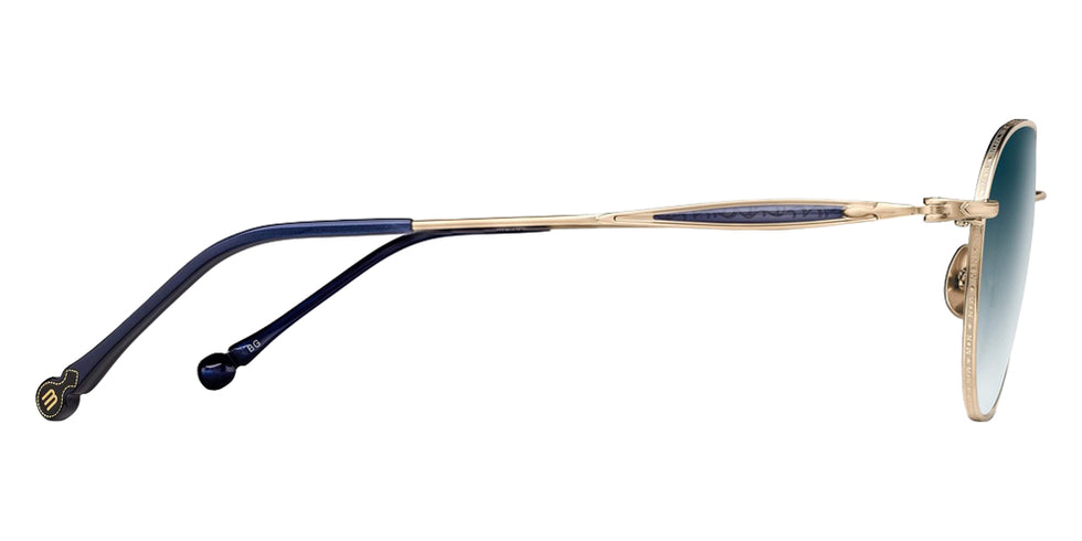 Matsuda M3139 57 - Brushed Gold / Blue Gradient #id:m3139brushedgoldbluegradientsunglass_s:102105
