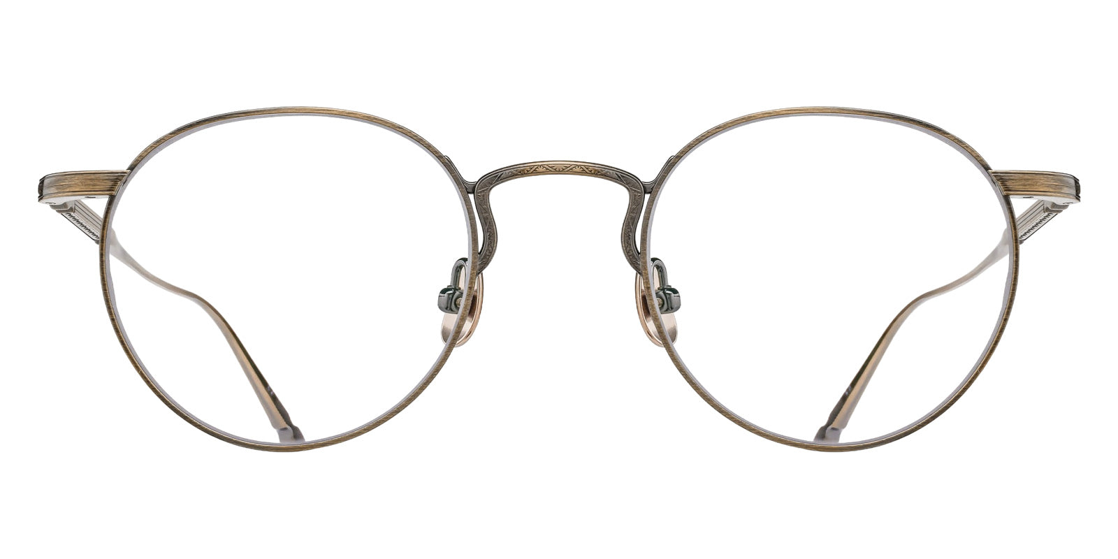Matsuda M3140 50 - Antique Gold #id:m3140antiquegoldclearlens50_s:100100