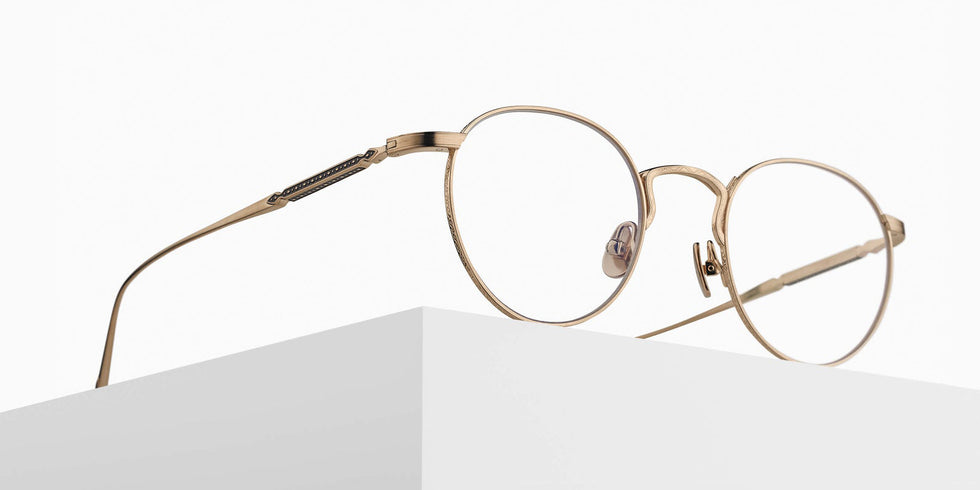 Matsuda M3140 47 - Brushed Gold #id:m3140brushedgoldclearlensoptical_s:102105