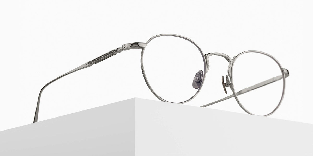 Matsuda M3140 50 - Palladium White #id:m3140palladiumwhiteclearlensoptical_s:100105
