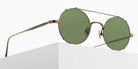 Matsuda M3143 46 - Antique Gold / Sage Green #id:m3143antiquegoldsagegreensunglass_s:100105