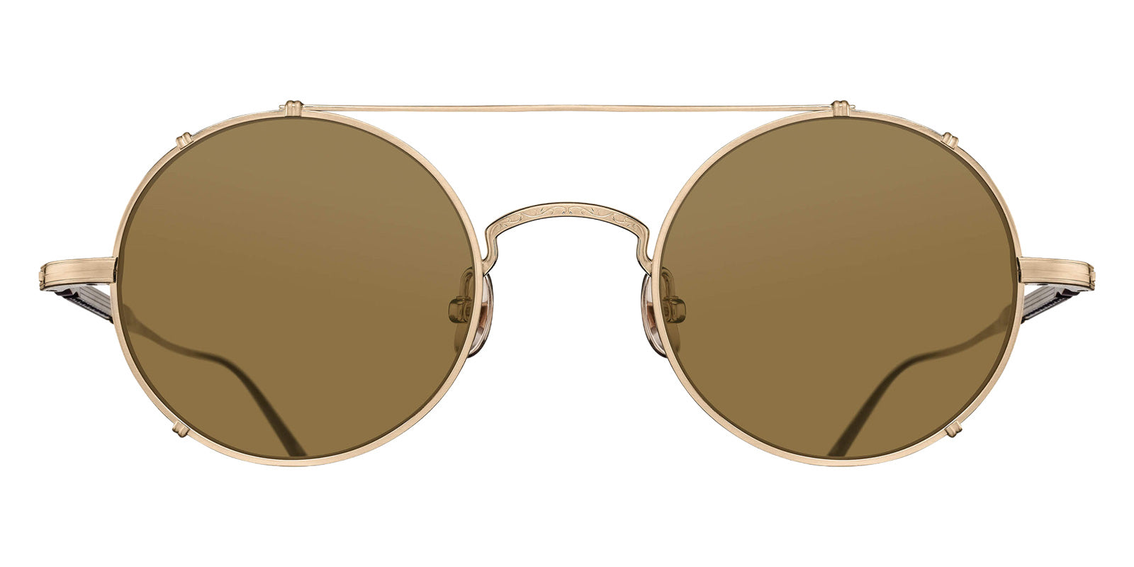 Matsuda M3143 46 - Brushed Gold / Brown #id:m3143brushedgoldbrown46_s:100100