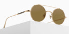 Matsuda M3143 46 - Brushed Gold / Brown #id:m3143brushedgoldbrown46_s:100105