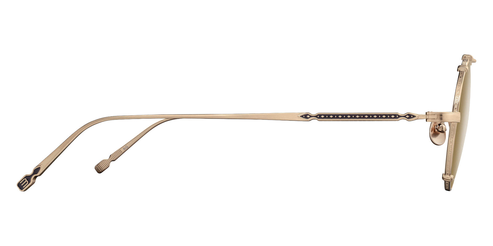 Matsuda M3143 46 - Brushed Gold / Brown #id:m3143brushedgoldbrown46_s:100110