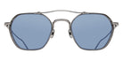 Matsuda M3145 50 - Antique Silver / Cobalt Blue #id:m3145antiquesilvercobaltblue50_s:102100