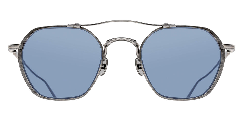 Matsuda M3145 50 - Antique Silver / Cobalt Blue #id:m3145antiquesilvercobaltblue50_s:102100