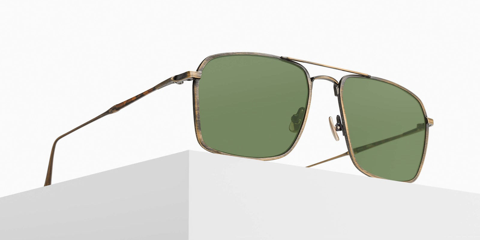 Matsuda M3146 57 - Antique Gold / Sage Green #id:m3146antiquegoldsagegreen57_s:100105