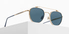 Matsuda M3148 48 - Brushed Gold / Blue Gray #id:m3148brushedgoldbluegrey48_s:102105