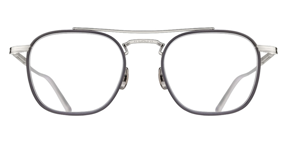 Matsuda M3149 48 - Palladium White/Gray #id:m3149palladiumwhitegreyclearlensoptical_s:104100