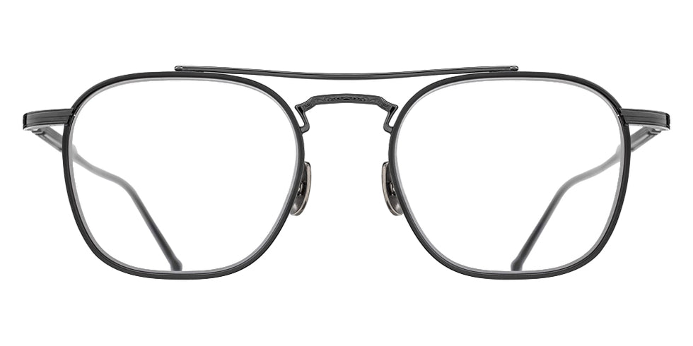 Matsuda M3149 48 - Ruthenium/Matte Black #id:m3149rutheniummatteblackclearlensoptical_s:106100