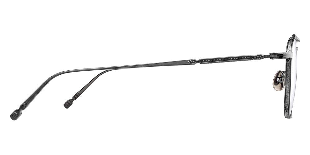 Matsuda M3149 48 - Ruthenium/Matte Black #id:m3149rutheniummatteblackclearlensoptical_s:106110