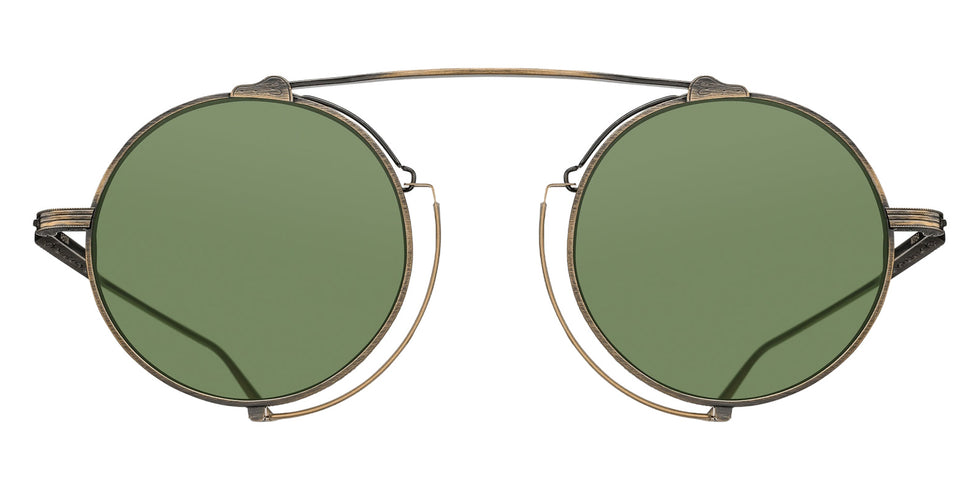 Matsuda M3154 46 - Antique Gold / Sage Green #id:m3154antiquegoldsagegreen46_s:100100