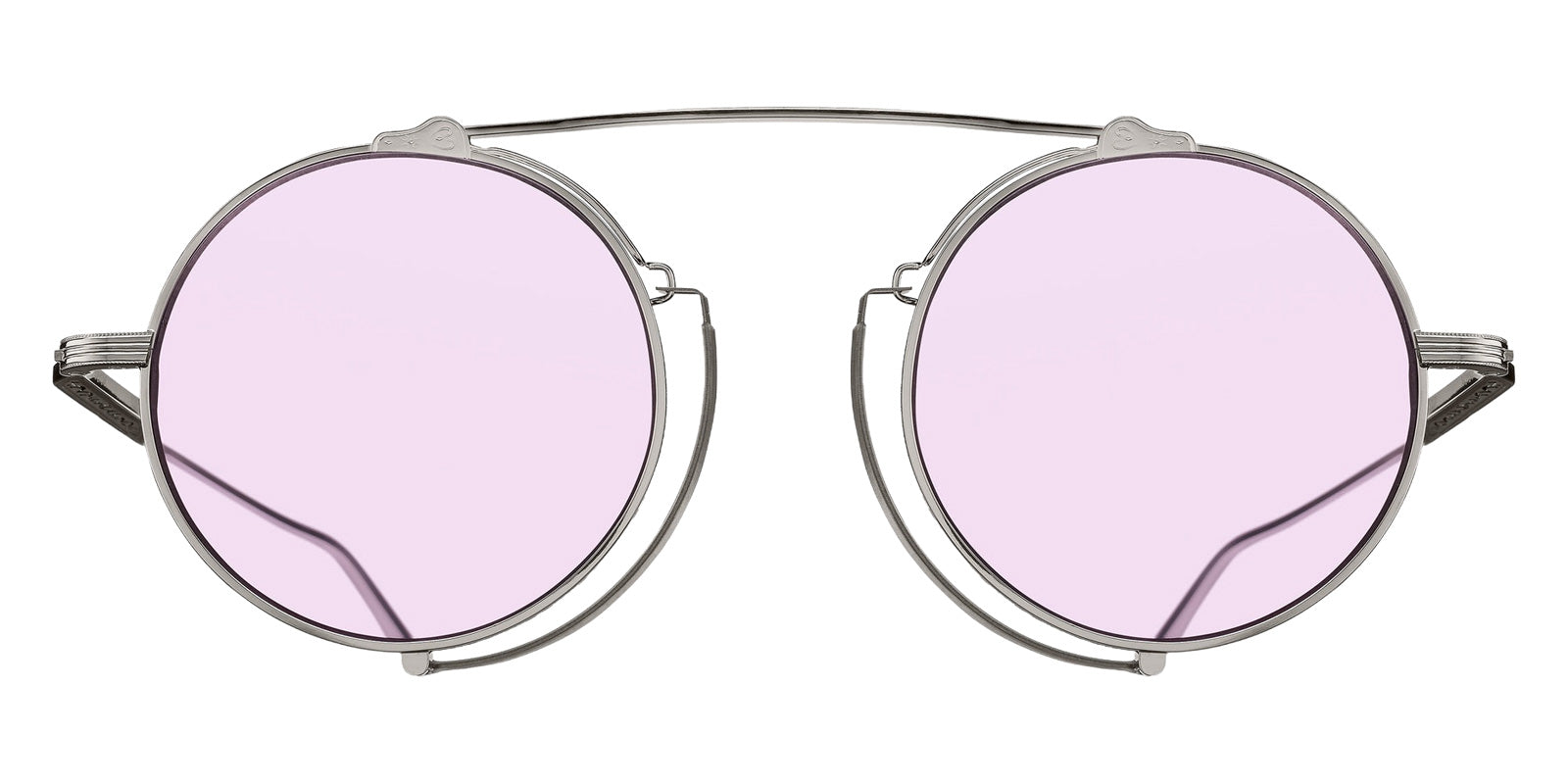 Matsuda M3154 46 - Palladium White / Café Violet #id:m3154palladiumwhitecafviolet46_s:106100