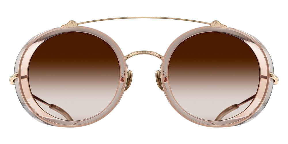Matsuda M3155 48 - Pale Gold-Champagne / Brown Gradient #id:m3155palegoldchampagnebrowngradientsunglass_s:100100