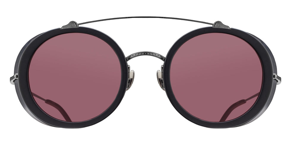 Matsuda M3155 48 - Ruthenium/Matte Black / Brunello Red #id:m3155rutheniummatteblackbrunellored48_s:100100