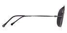 Matsuda M3155 48 - Ruthenium/Matte Black / Brunello Red #id:m3155rutheniummatteblackbrunellored48_s:100110