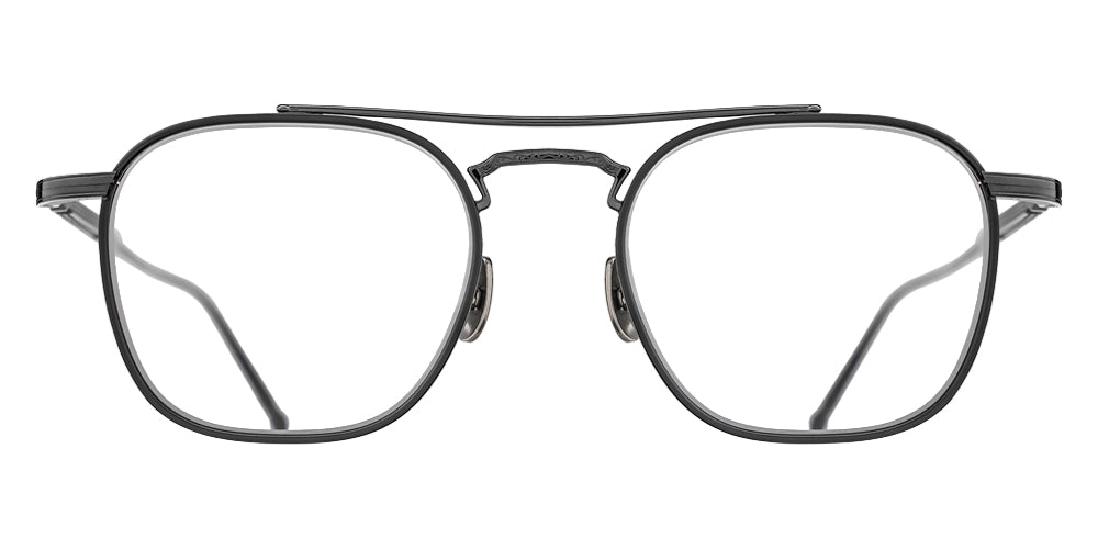 Matsuda M3157 51 - Ruthenium/Matte Black #id:m3157rutheniummatteblackclearlensoptical_s:104100